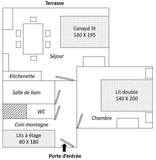 Apartment Appartement Renove T2, Vue Montagne Samoens France